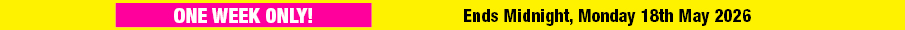 Monday 11 May 2026-End Date Banner Mon 18 May 2026